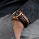 Mark Fairwhale FW-5031B ROULEX – Men’s Quartz Watch Roulette Leather Strap Limited Edition