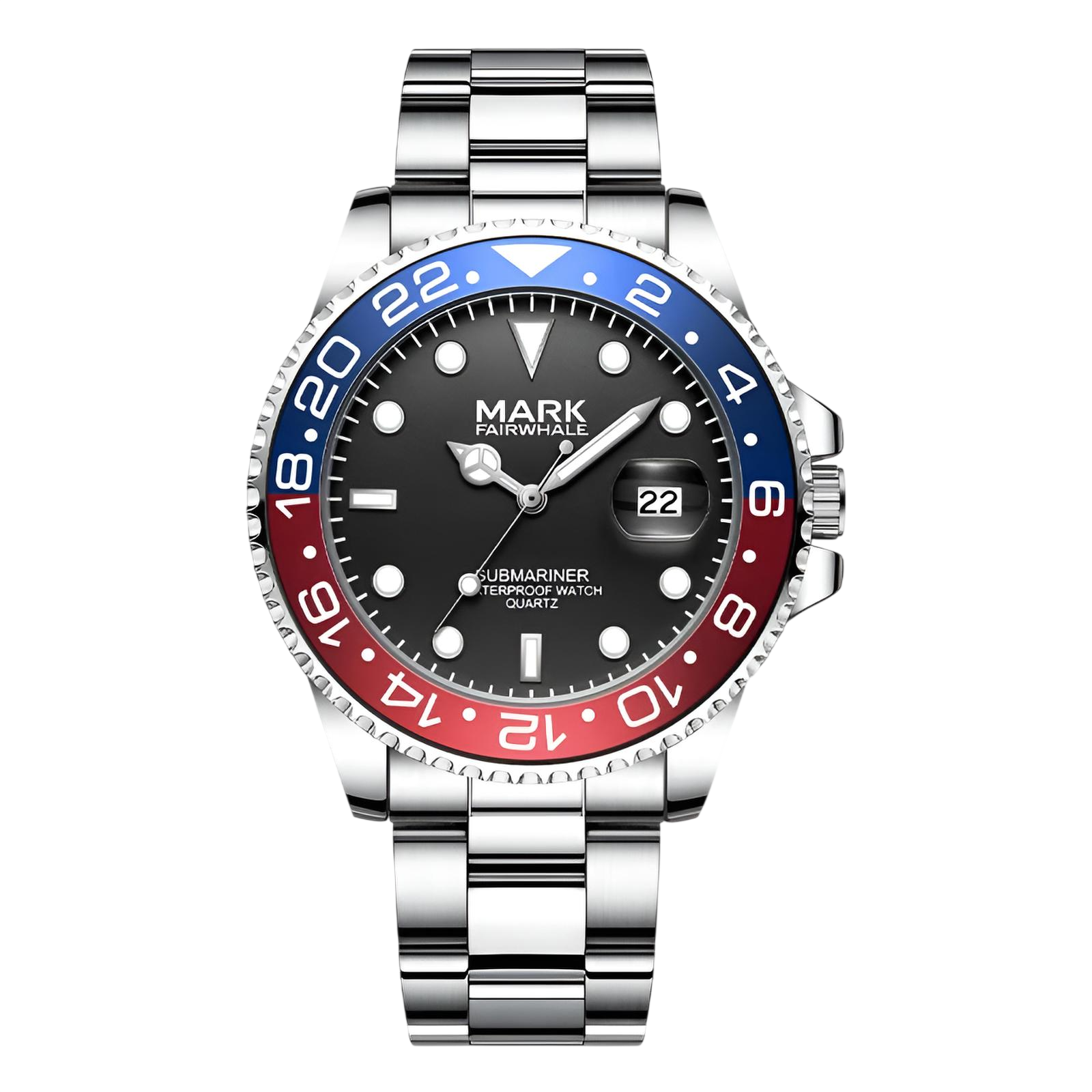 Mark Fairwhale FW-5140 VELTORIS - Luxury Quartz Watch with Auto Date