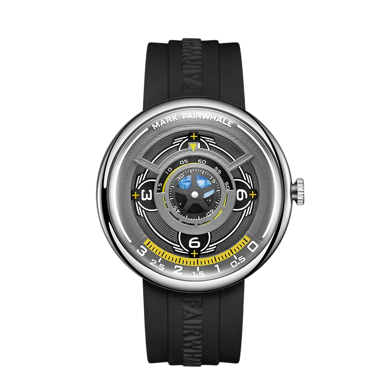 Mark Fairwhale FW-5990 TERRAVEX - Men’s 3D Earth Dial Watch