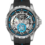 Mark Fairwhale FW-6007 CHRONOFLEX - Men’s Automatic Chronograph Watch with Silicone Strap