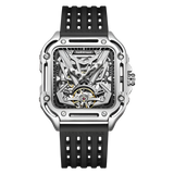 Mark Fairwhale FW-6530 ZEPHYROS - Skeleton Automatic Watch with Luminous Dial - Modern Design