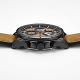 Mark Fairwhale  FW-5024 NOVANTOR - Quartz Chronograph Watch with Leather Strap