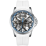 Mark Fairwhale FW-6800 AURENX - Men’s Semi-Skeleton Automatic Stainless Steel Watch