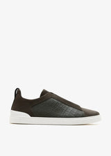 Croc Leather Triple Stitch SecondSkin