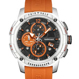 Mark Fairwhale FW-4360 REFUSIO - Men’s Sport Chronograph Watch with Silicone Strap