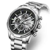 Mark Fairwhale FW-5028 STENTOR - Stainless Steel Chronograph - Luxury Men’s Watch