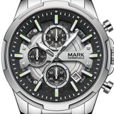 Mark Fairwhale FW-5028 STENTOR - Stainless Steel Chronograph - Luxury Men’s Watch