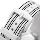 Mark Fairwhale FW-5110 2D SKETCH Watch - Minimalist Black & White Design