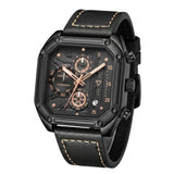 Mark Fairwhale FW-5570 QUADRAVEX - Men’s Square Chronograph Watch