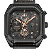 Mark Fairwhale FW-5570 QUADRAVEX - Men’s Square Chronograph Watch