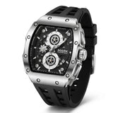 MARK FAIRWHALE FW-5980 TONIX - Men's Tonneau Chronograph Sports Watch