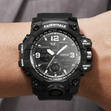 Mark Fairwhale FW-4230 Urban Tactical Electronic Watch - Electronic Watch with World Time Zones