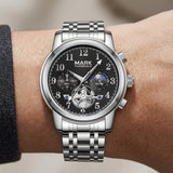 Mark Fairwhale FW-5059 ORVEX - Men’s Quartz Moon Phase Watch