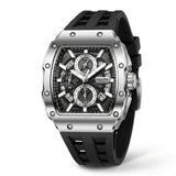 Mark Fairwhale FW-5960 BARONIX - Men’s Tonneau Chronograph Watch - Sporty