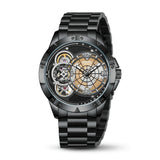 Mark Fairwhale FW-6005 ORBIMAR - Men’s Skeleton Automatic World Map Watch